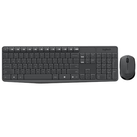 MK235 RF Wireless Bulgaro Nero tastiera - Foto 1