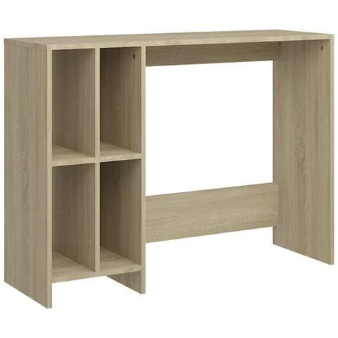 Scrivania Portatile Rovere Sonoma 102,5x35x75 cm Multistrato - Foto 1