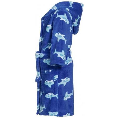 Accappatoio Squali Junior Blu Taglia 110/116 - Foto 2