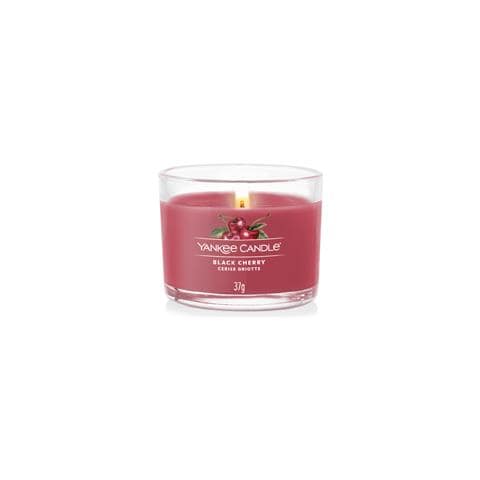 Black Cherry Candela Votiva Profumata Yankee Candle Rosso - Foto 3