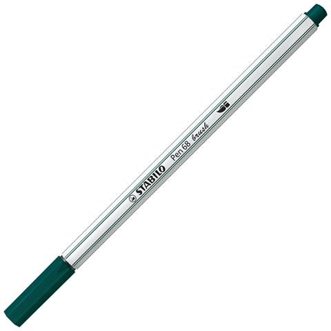 Pen 68 brush - Pennarello Premium con punta a pennello - Confezione da 10 - Verde turchese - Foto 2