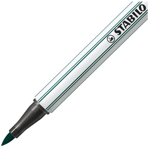 Pen 68 brush - Pennarello Premium con punta a pennello - Confezione da 10 - Verde turchese - Foto 9