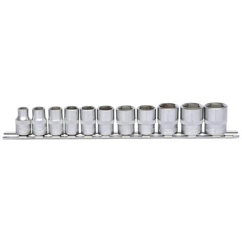 3/8"" Classic Sechskant-stecknuss-satz, 11-tlg. 8-19mm (911.0608) - Foto 1