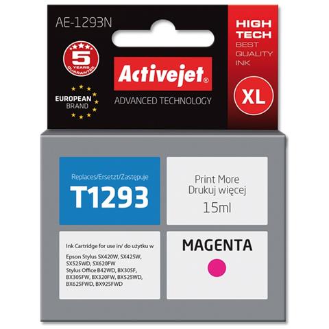AE-1293N cartuccia d'inchiostro 1 pz Compatibile Resa elevata (XL) Magenta - Foto 1
