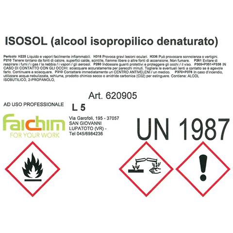 Alcool 5 Litri Isopropilico Isopropanolo 5l Litri Pulizia Ossido Ultrasuoni Puro 97% - Foto 3