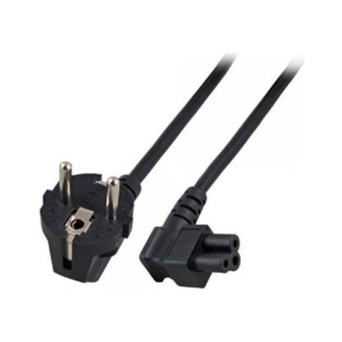 Ak5409 Cavo Di Alimentazione Nero 1 M Cee7/7 Accoppiatore C5 - Foto 1