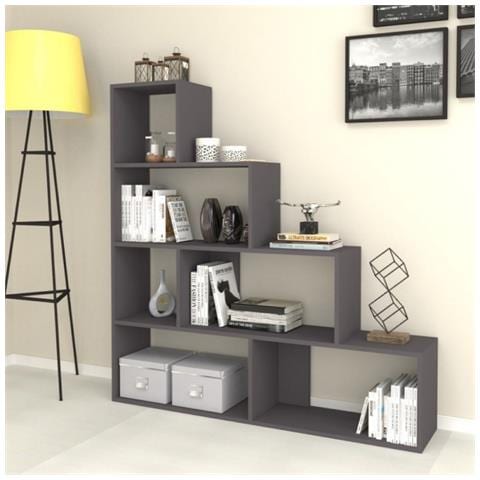 Libreria A Scala Alis 145x145 Cm. Beton - Foto 1