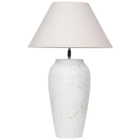 Lampada Da Tavolo Amblo Ceramica Bianco Sporco - Foto 2