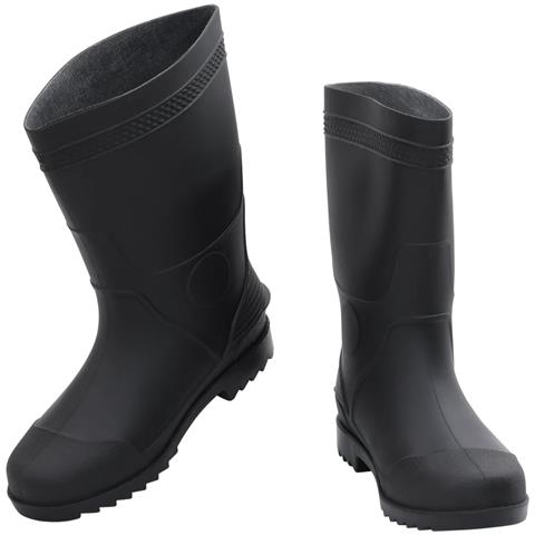 Stivali Da Pioggia Neri Misura 43 In Pvc - Foto 2