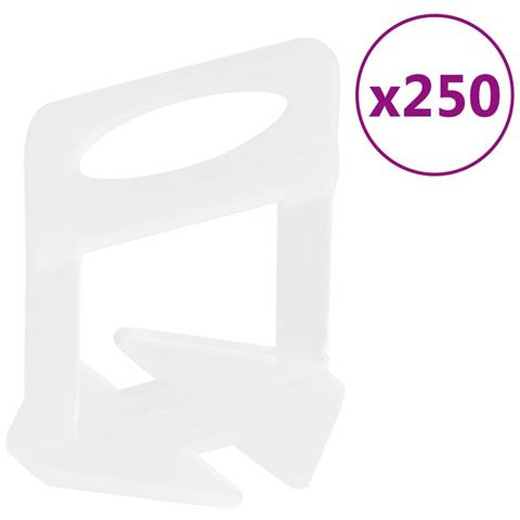 Clip Di Livellamento Per Piastrelle 250 Pz 2 Mm - Foto 1
