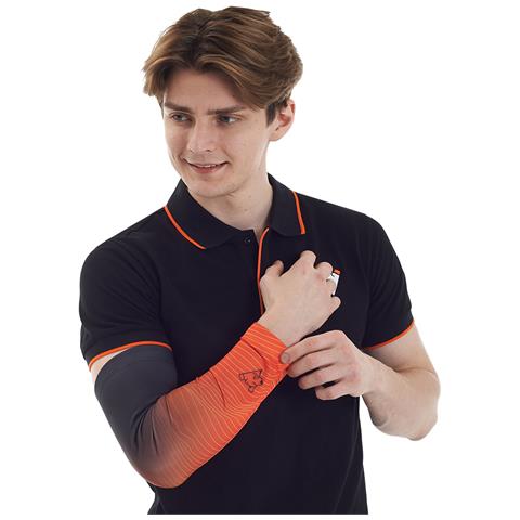 Virtus.pro - Gaming Arm Sleeve ""lines"" (nero-arancione | Xl) - Foto 2