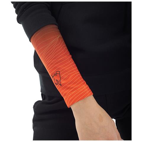 Virtus.pro - Gaming Arm Sleeve ""lines"" (nero-arancione | Xl) - Foto 4