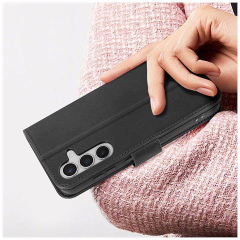 Custodia Per Samsung Galaxy S24 Portafoglio Supporto Stile Vintage - Foto 5