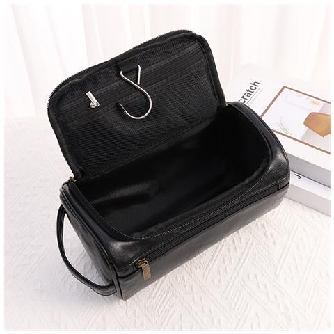 Borsa Da Toilette Da Viaggio Premium Da Uomo Black - Foto 1