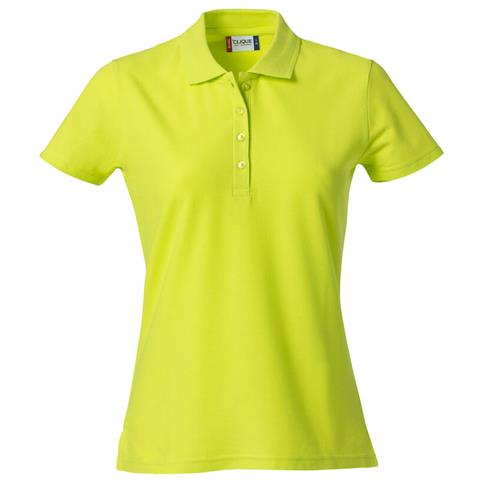 Basic Polo Ladies Verde Lime L - Foto 1