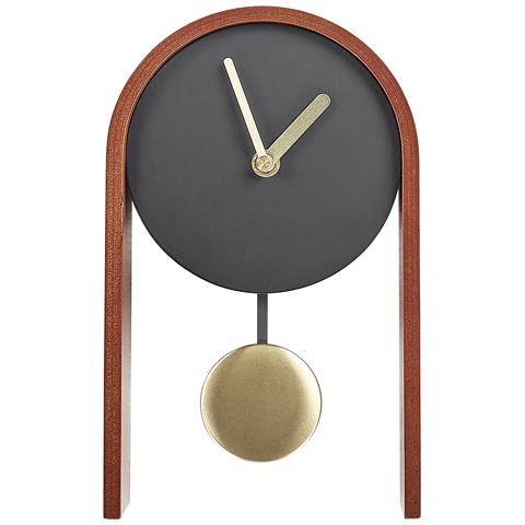 Orologio Blatten Fibra A Media Densità (mdf) Nero - Foto 2