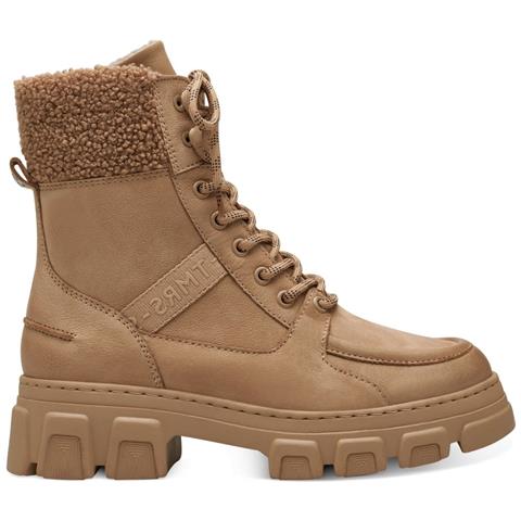 Camel Casual Closed Booties Stivaletti Pelle Scarpe Donna Beige Eu 36, 1-26274-41 310 - Foto 2