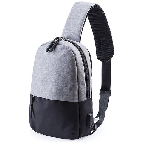 Borsa A Tracolla Connessione Usb. Imbottita - Foto 1