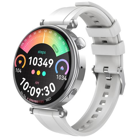 Smartwatch Sportivo Con Schermo Amoled E Monitoraggio Preciso Ip68, Argento - Foto 1