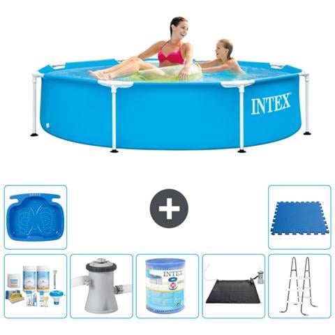 Piscina Fuori Terra - In Giro - 244x51 Cm - Blu - Include Accessori Coordinati A1441 - Foto 1