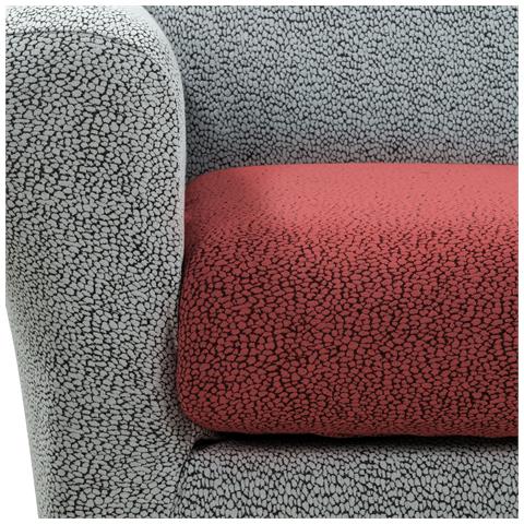 Copricuscino Cosmic In Cotone Colore Rosso Misura 4 Posti - Foto 2