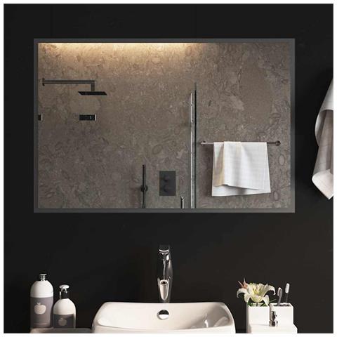 Lusso Casadino -  Specchio Da Bagno Con Luci Led 90x60 Cm - Foto 2