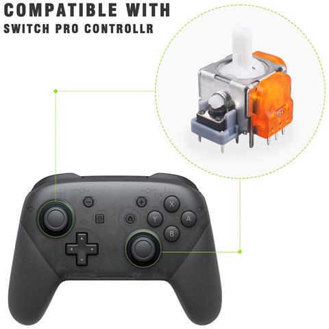 Joystick Tmr A Effetto Hall Per Switch Pro - Arancione - Foto 2