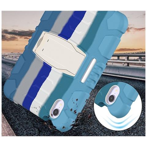 Custodia Per Ipad Mini 6 8.3"" Con Supporto E Alloggiamento Per Stilo Blu - Foto 2