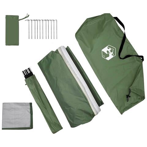 Tenda con tetto Altro Verde e Nero 194 x 180 x 210 cm - Foto 9