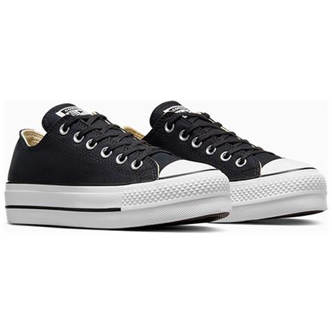 Chuck Taylor All Star Lift Ox 560250c, Donne, Nero, 41.5 - Foto 2