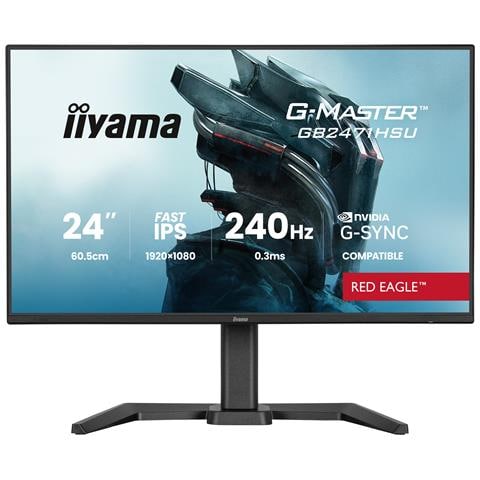 Monitor 23.8" IPS Flat GB2471HSU-B1 Full HD Tempo di risposta 0.3 ms - Foto 1