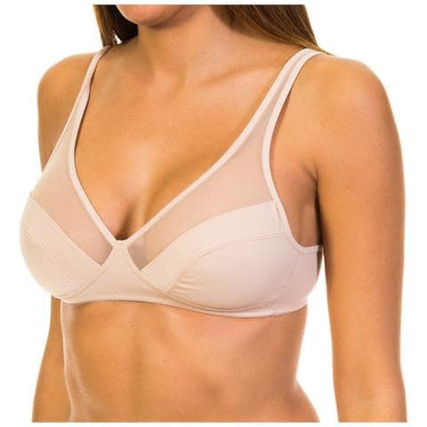 Reggiseno Senza Ferretto Con Elastici Laterali 04974 Da Donna Offre Comfort E Vestibilità Naturale Per Tutto Il Giorno - Foto 1