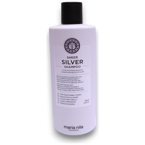 , Sheer Silver, Senza Parabeni, Shampoo Per Capelli, Per Idratare, 350 Ml - Foto 1