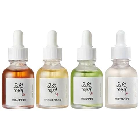 Discovery Kit Set :, Rice & Arbutin, Glow, Serum, For Face, 10 Ml +, Ginseng & Snail Mucin, Revitalising, Serum, For Face, 10 Ml +, Propolis & Niacinamide, Glow, Serum, For Face, 10 Ml + B - Foto 1