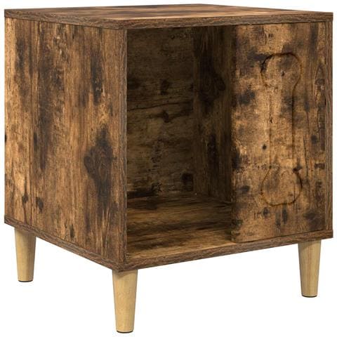 Cuccia per cani Rovere fumé 44 x 42 x 49 cm Legno multistrato - Foto 1