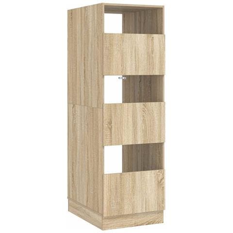 Mobile da lavanderia Sonoma 50 x 68 x 162 cm Legno multistrato - Foto 1