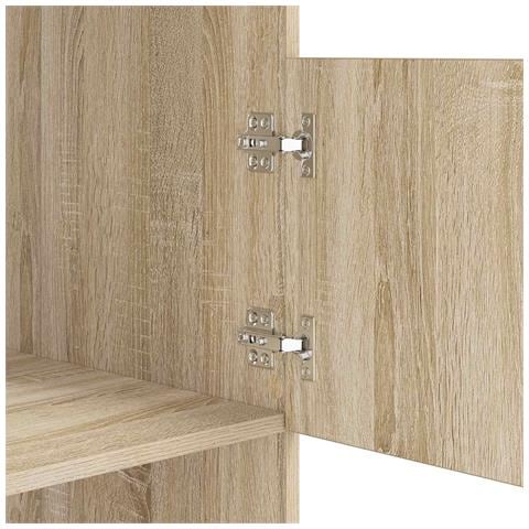 Mobile da lavanderia Sonoma 50 x 68 x 162 cm Legno multistrato - Foto 9