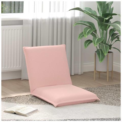 Sedia a pavimento regolabile Rosa Tessuto in Lana di Pecora - Foto 2