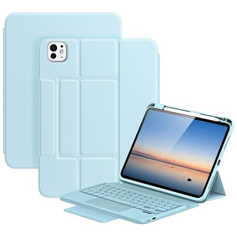 Custodia con Tastiera per Apple iPad Pro 11 - Blu - Foto 1