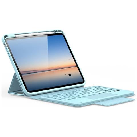 Custodia con Tastiera per Apple iPad Pro 11 - Blu - Foto 4