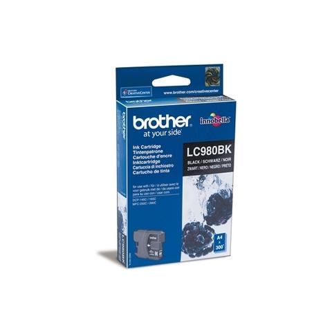 LC-980BK Cartuccia Ink Nera per - MFC-250/255/290/295 DCP-165/195/375/365/145C Capacità 300 Pagine - Foto 1
