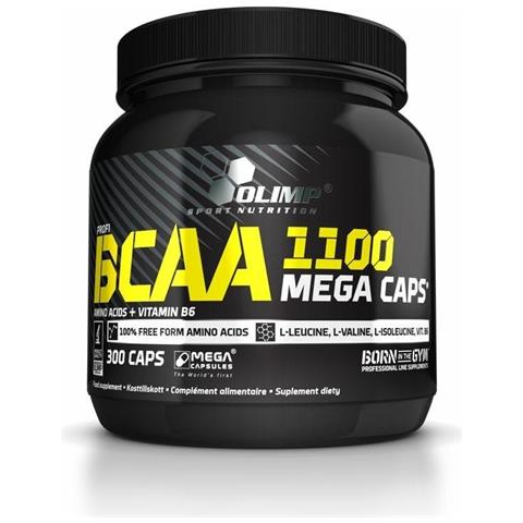 Bcaa Mega Caps 300 Caps - Foto 1