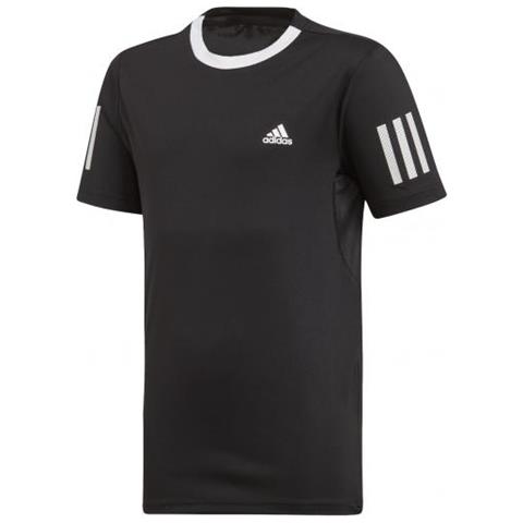 adidas Boys' Club 3 Stripes Tee main image 1