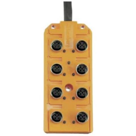 Scatola Sensore Attuatore Passiva Distributore M12 Con Filettatura In Metallo Asb 8 / led 5-4-331/5 M Lumberg - Foto 1