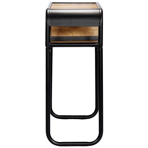 Tavolo Consolle 118x30x75 Cm In Legno Massello Di Recupero - Foto 2