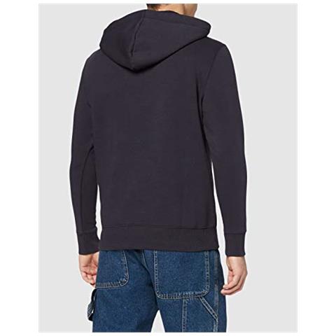 Alpha Industries Basic Hoody Felpa Con Cappuccio, Marina, M Uomo - Foto 2