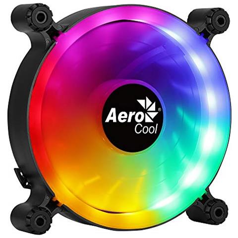Spectro12, Ventilatore Pc 120mm Rgb, Silenzioso, Antivibrazione, Molex - Foto 1