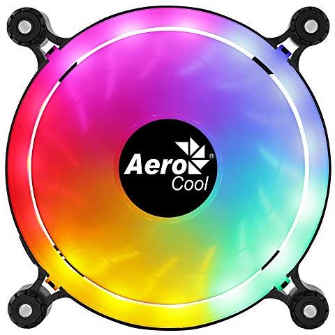 Spectro12, Ventilatore Pc 120mm Rgb, Silenzioso, Antivibrazione, Molex - Foto 2