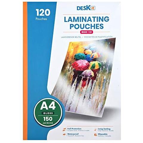 Buste Per Plastificazione A4 Gloss 120 Fogli 150 Micron - Chiara E Durevole Presentazioni - Ideale Rigidit Per Luso Quotidiano - Foto 1