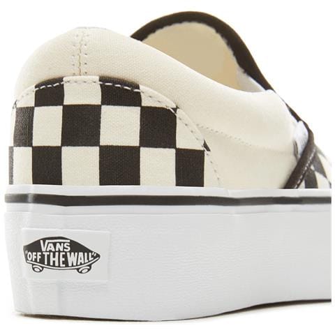 Scarpe Classic Slip-on Platform Taglia 36 Codice Vn00018ebww Bianco - Foto 6